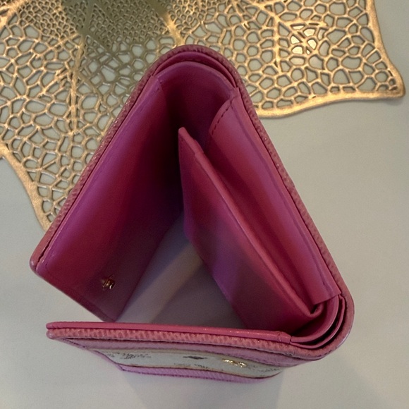 🌸MCM Pink and Cream Wallet with Gold-Toned Hardware EUC - Picture 13 of 13